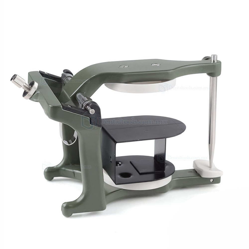 Articulador dental de valor promedio compatible con placas Amann Girrbach